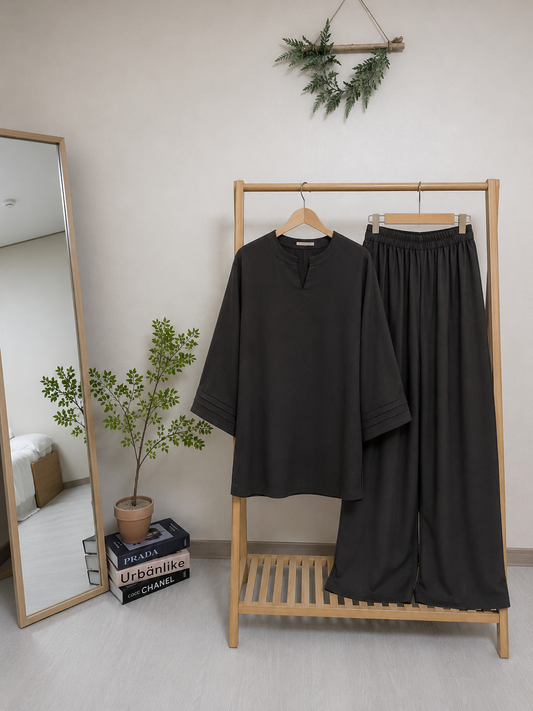 Charcoal Black Cord Set