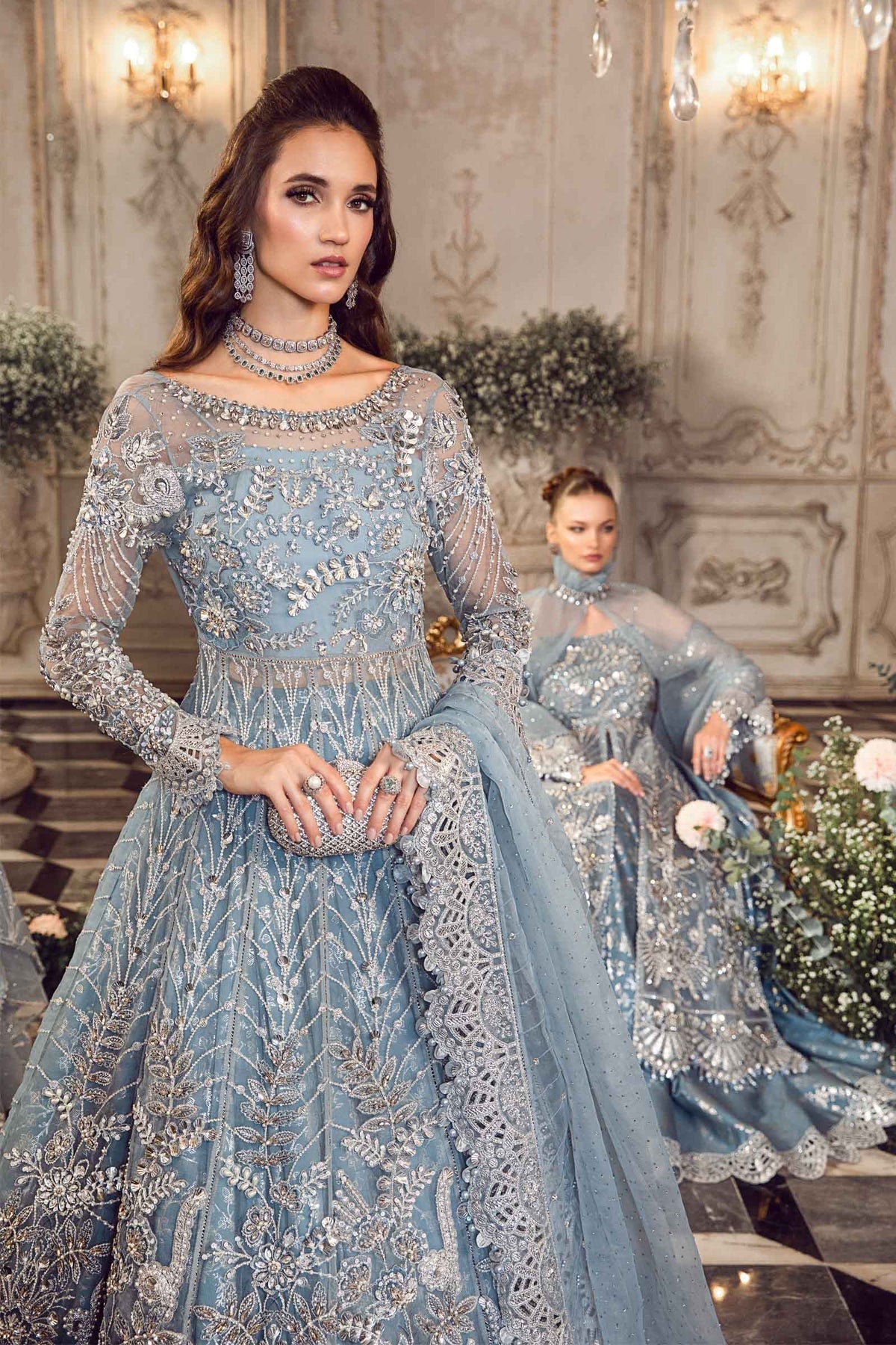 MBROIDERED | Ice Blue BD-2702