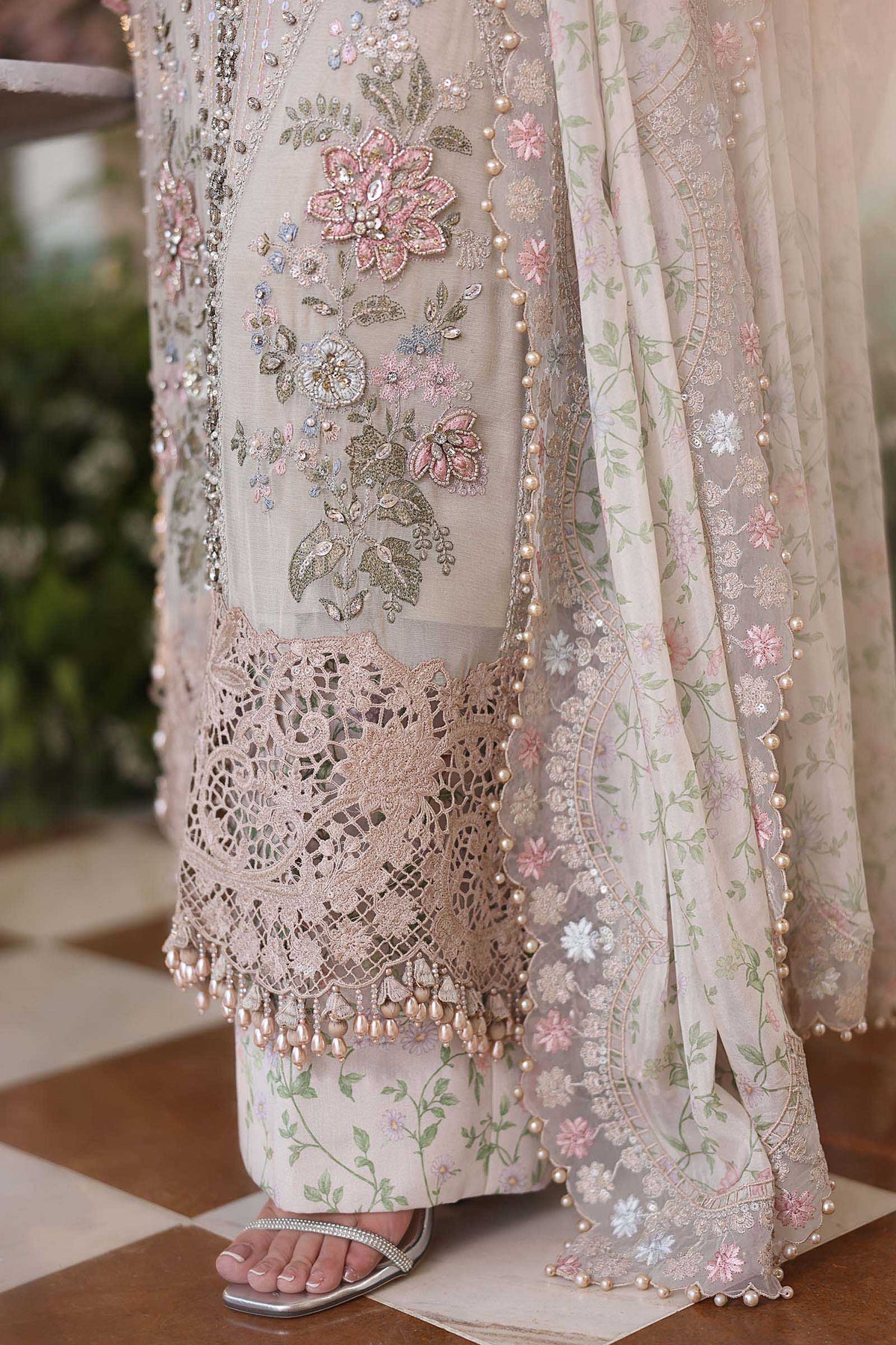 MARIA B Embroidered Chiffon 2026