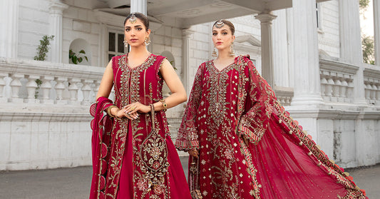 Unstitched Embroidered Chiffon Suit