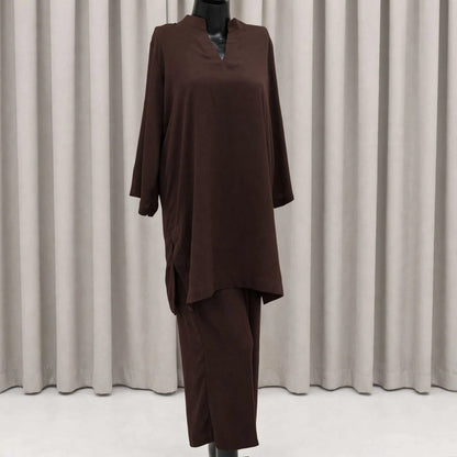 Dark Brown Cord Set