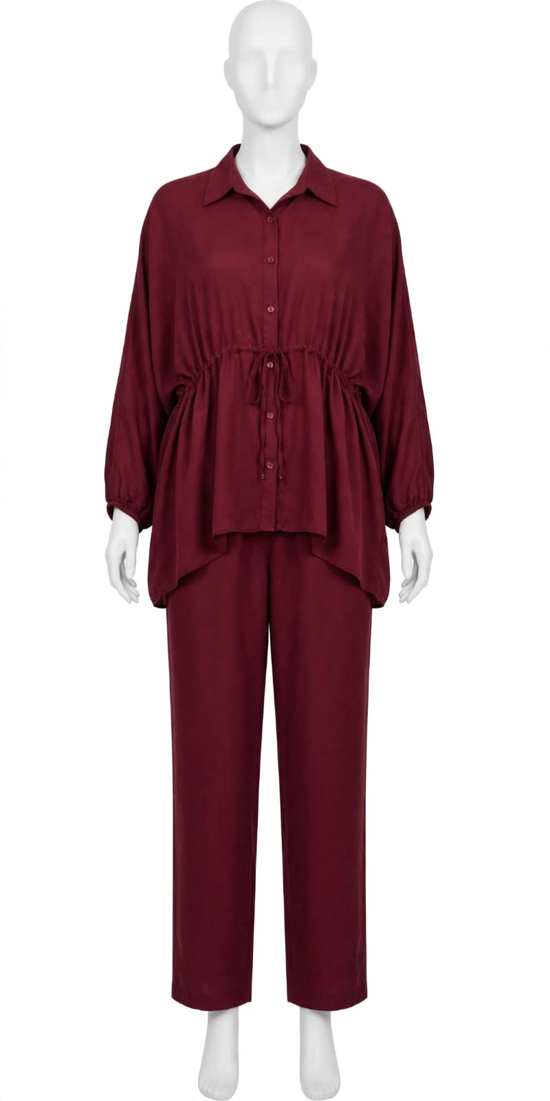 Maroon cord set