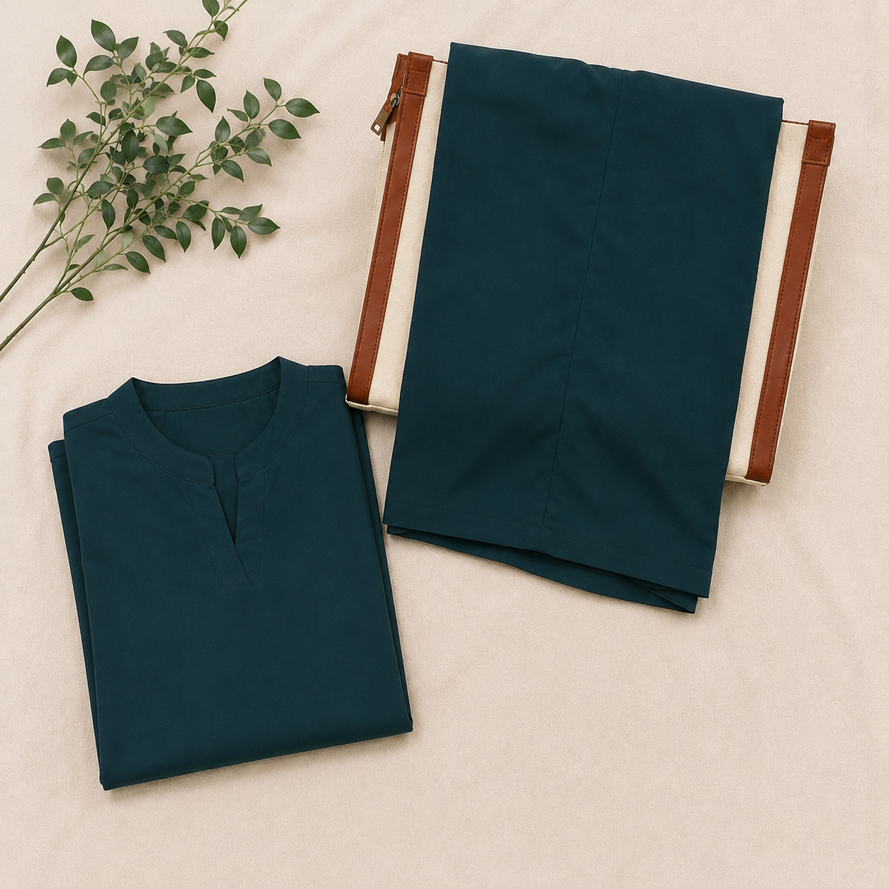 Deep Teal Cord Set